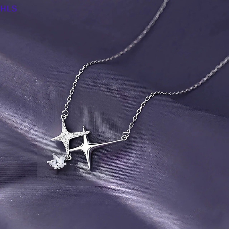 [HLS] Vòng cổ Ngôi Sao Đính Đá Pha Lê Thanh Lịch Thời Trang Làm Quà Tặng Cho Nữ