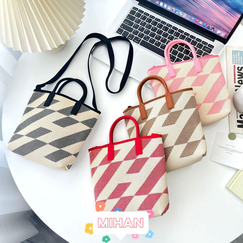 MIHAN1 Túi Xách Đeo Chéo Vai Bằng Vải Dệt MIHAN1 Thời Trang Dành Cho Nữ