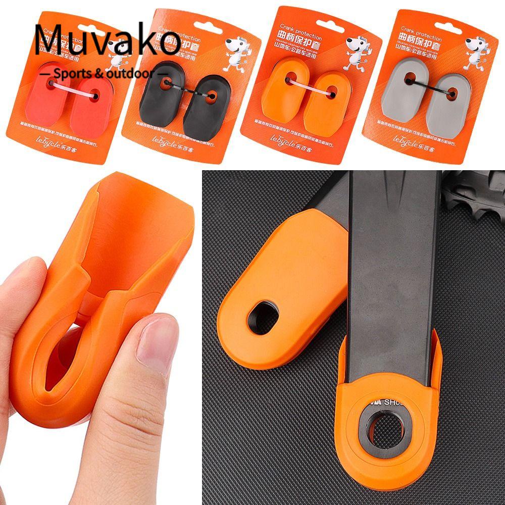 MUVAKO Set 2 Vỏ Bọc Bàn Đạp Xe Đạp Bằng Silicon