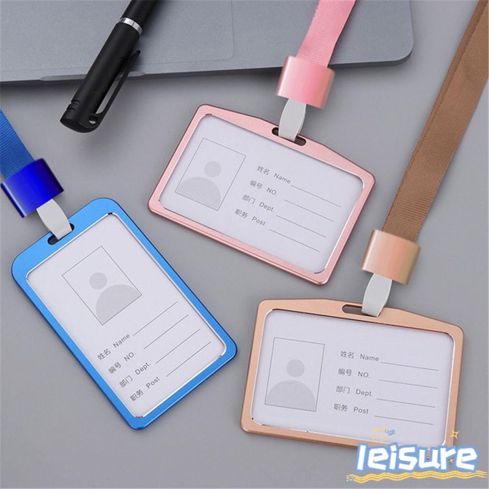 LEISURE Hộp Đựng Danh Thiếp Nhiều Màu Ốp