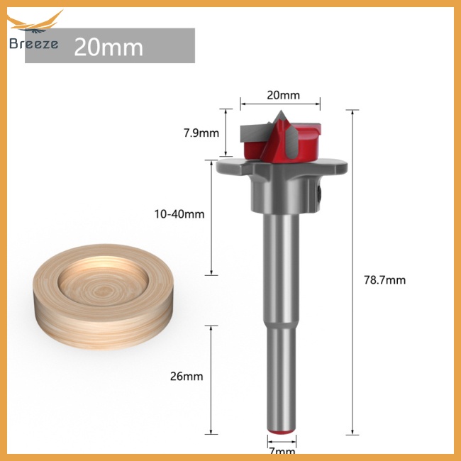 Bộ 5 Mũi Khoan Định Vị 15-35mm Độ Bền Cao Chuyên Dụng Làm Mộc
