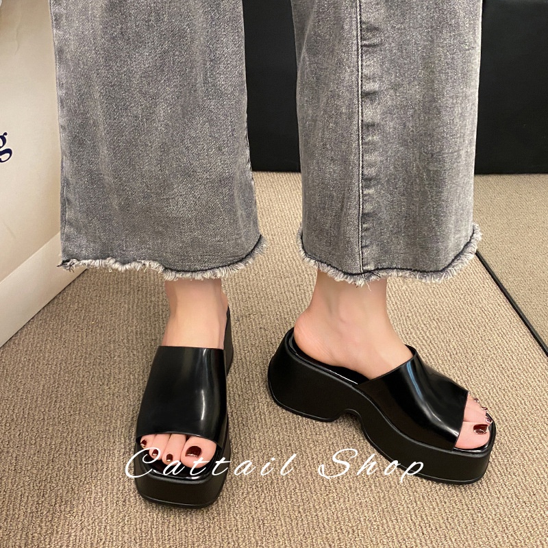 Cattail dép dép nữ sandal nữ dép bánh mì nữ dép bánh mì Chống Trượt 062112