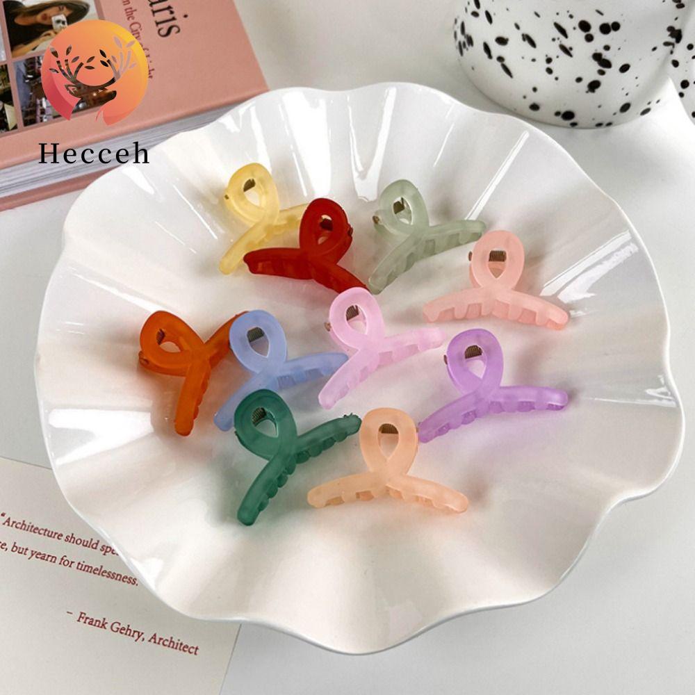 Set 10 Kẹp Tóc Mini Bằng Nhựa Màu Sắc Xinh Xắn Cho Bé