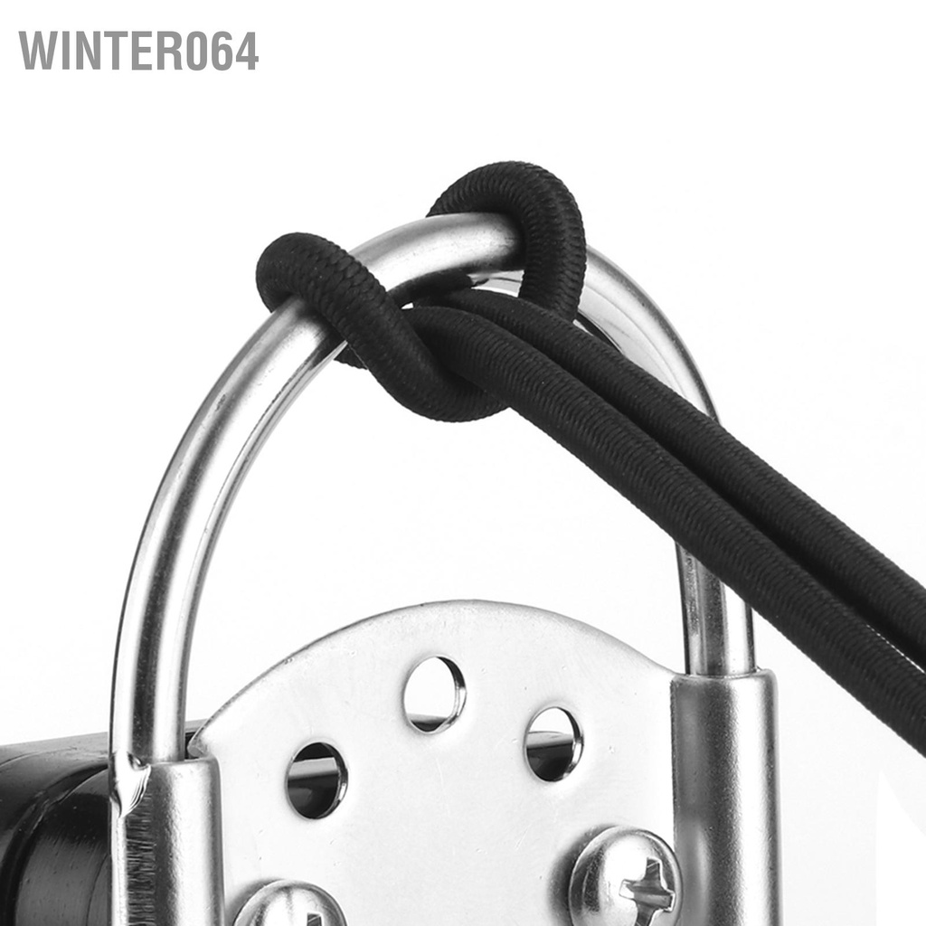 Winter064 Giá đỡ vòng phao cứu sinh bằng thép không gỉ 4.5in móng ngựa cho tàu biển