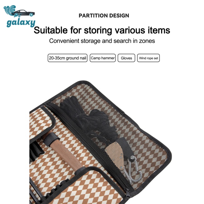 Galaxy Túi Đựng Cọc Lều Cắm Trại Tiện Lợi