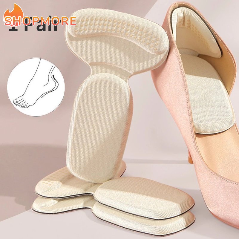 Miếng Dán Bảo Vệ Gót Chân / Giày Thể Thao Vô Hình Thoáng Khí Chống Trượt Cho Nữ