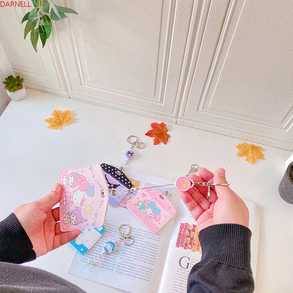 DARNELL Móc Chìa Khóa Bằng Hợp Kim Họa Tiết Hoạt Hình Melody Dễ Thương