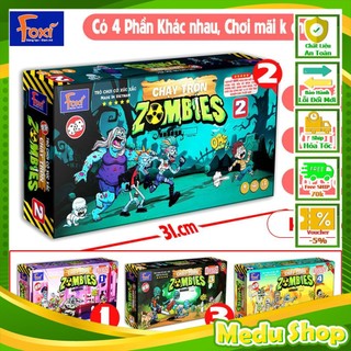 Board game-Chạy trốn Zombies Foxi-nam châm-Đồ chơi trẻ em Shop Đồ Chơi MeduShop