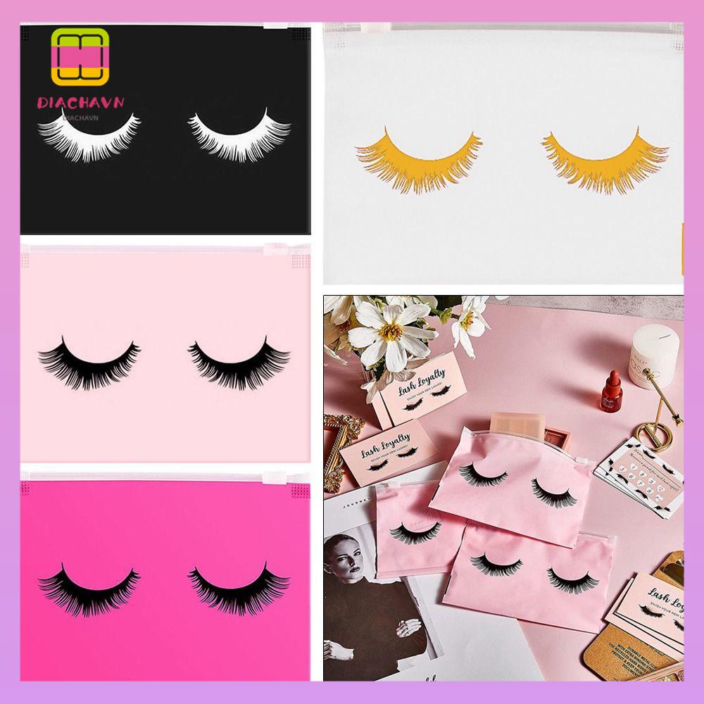 DIACHAVN Set 20 Túi Nhựa PE Đựng Dụng Cụ Trang Điểm