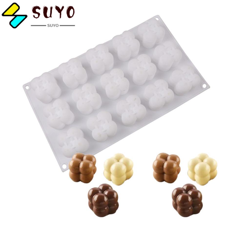 SUYO Khuôn Làm Nến Hình Bong Bóng 3d