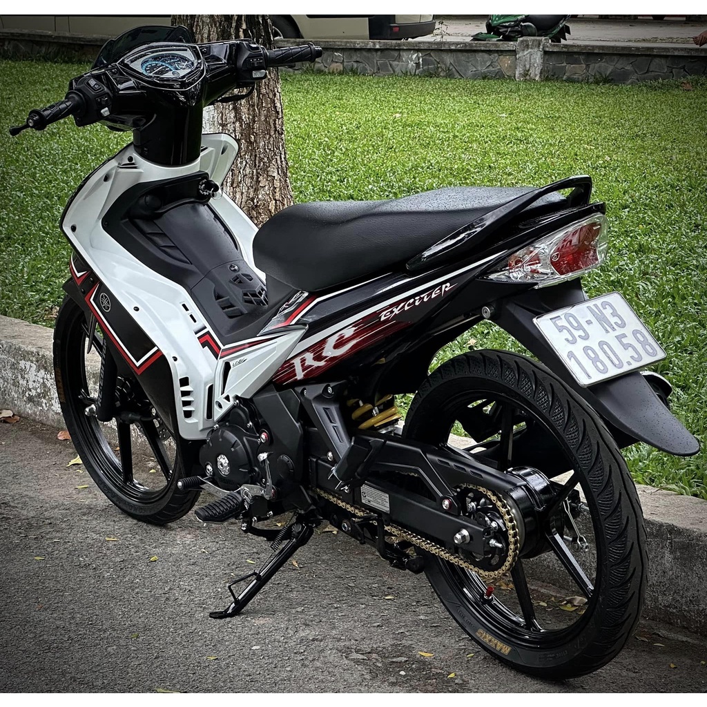 Tem rời Exciter 2010 - Mẫu RC đỏ xám đen - Chuẩn From cực đẹp