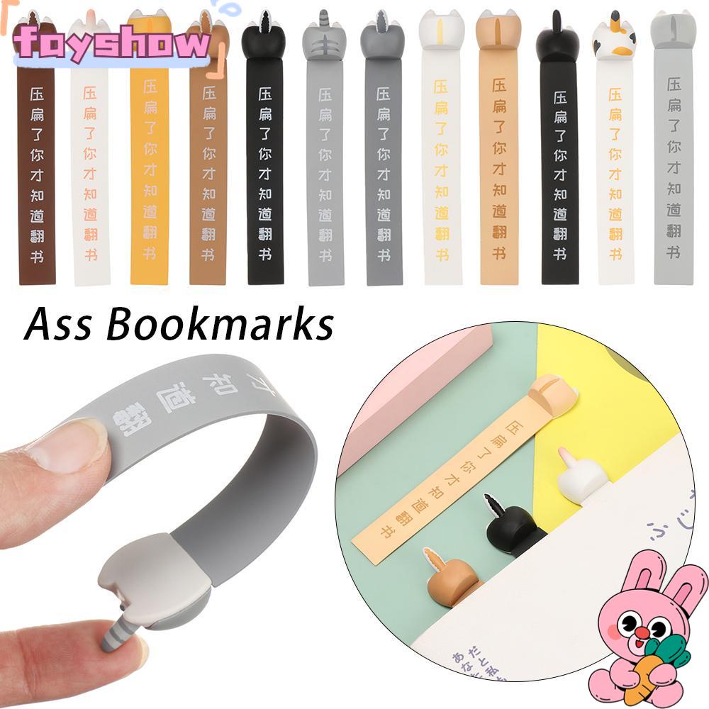 FAY Thẻ Đánh Dấu Sách Hình Mèo Dễ Thương DIY