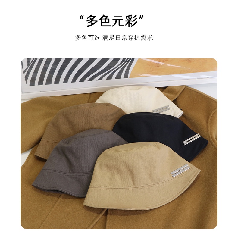 Nón Tai Bèo Chống Nắng Mùa Hè Che Mặt Cỡ Nhỏ Màu Trơn Phong Cách Nhật Bản Cho Nữ