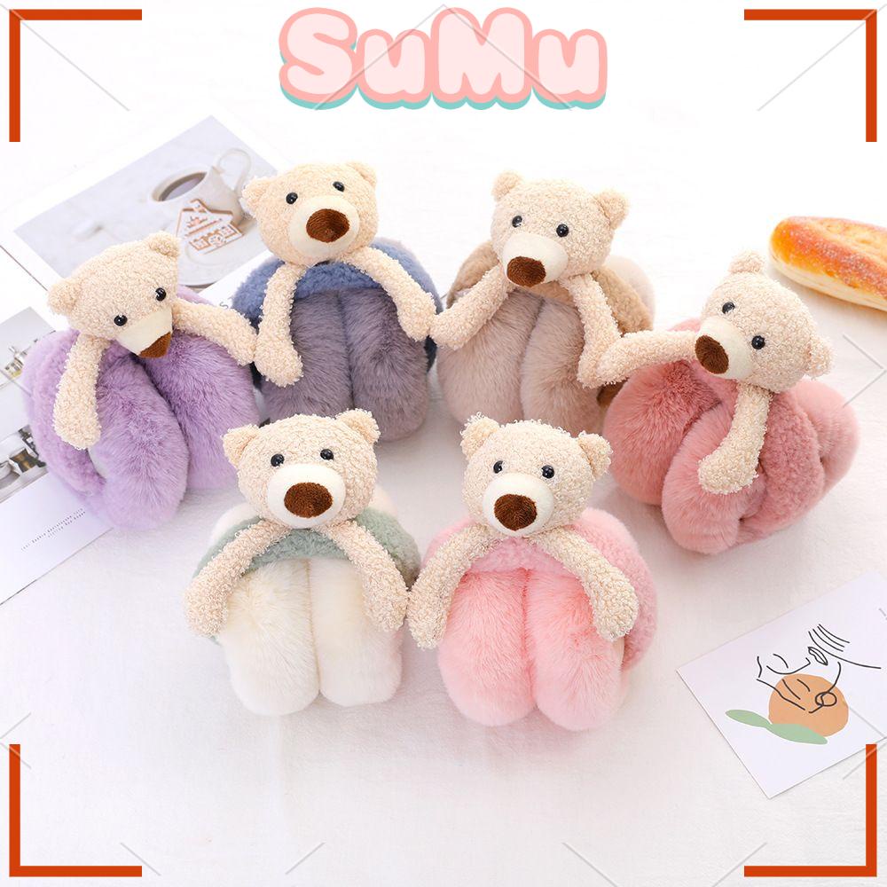 SUMU Chụp Tai Giữ Ấm Kiểu Dáng Dễ Thương