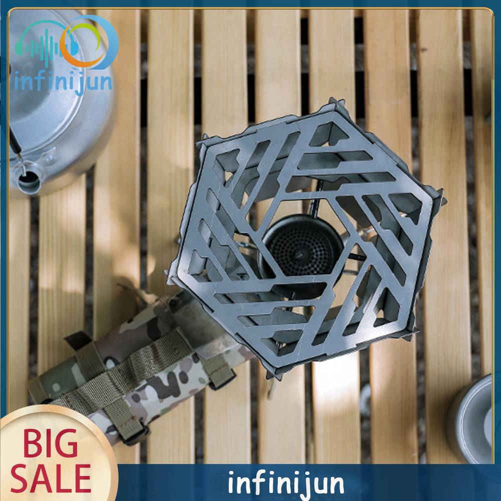 Tấm Chắn Gió Bếp Ga Cắm Trại Ngoài Trời