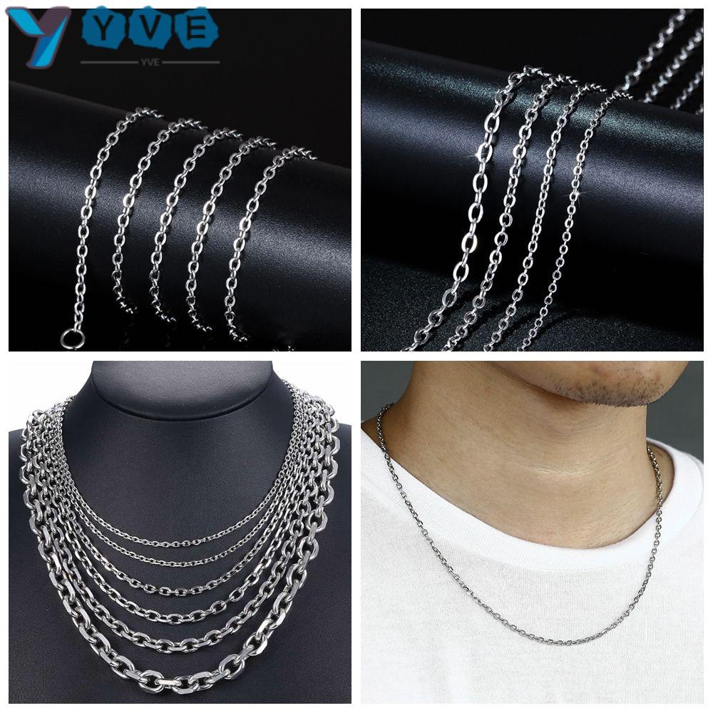 YVE Vòng Cổ Bằng Thép Không Gỉ Thời Trang Phong Cách Gothic Punk