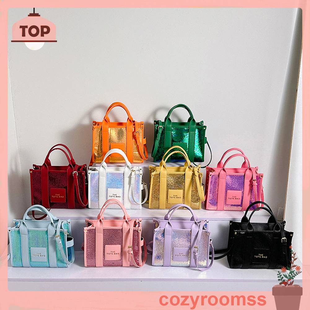 Túi Đeo Chéo Đính Kim Sa Thời Trang Cho Nữ