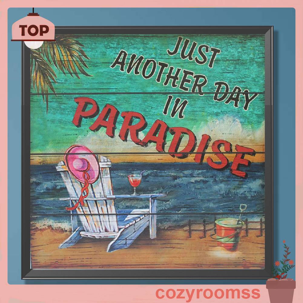 Tranh Đính Đá Kim Cương Toàn Bộ 5D DIY Hình Vẽ Ngày Lễ Trang Trí Nhà Cửa