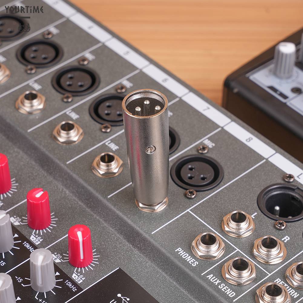 1 / 2 Đầu Chuyển Đổi Từ Giác Cắm XLR Sang Giác Cắm 6.35mm