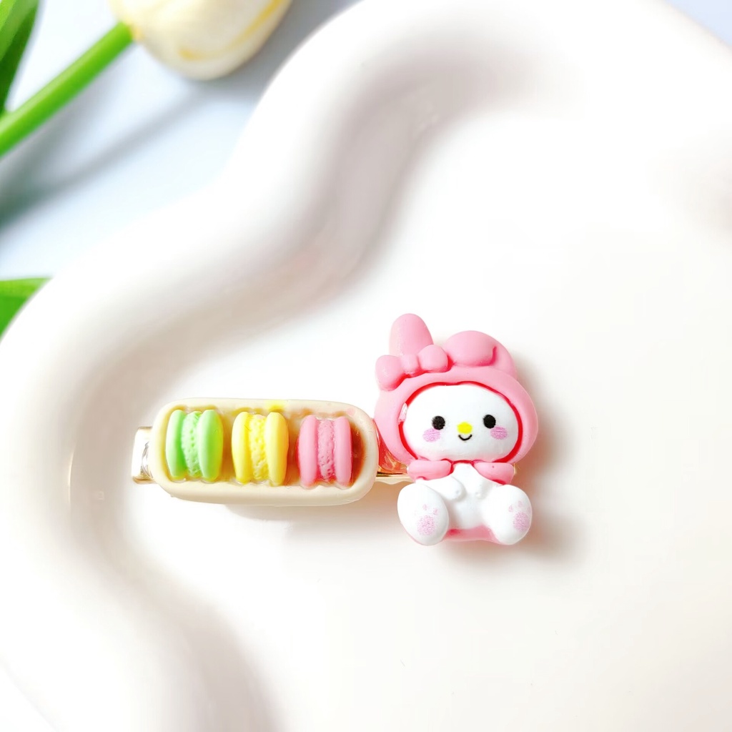 Kẹp Tóc Hình Hoạt Hình Kuromi Cinnamon Dễ Thương 2023