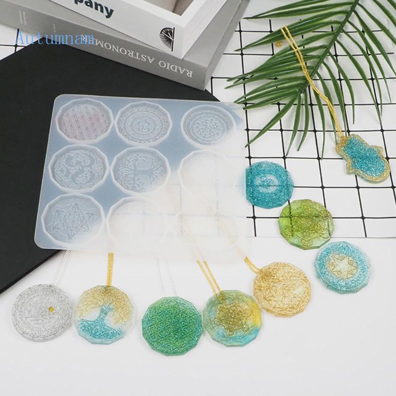 Khuôn Silicone Làm Trang Sức DIY Hình Bông Hoa