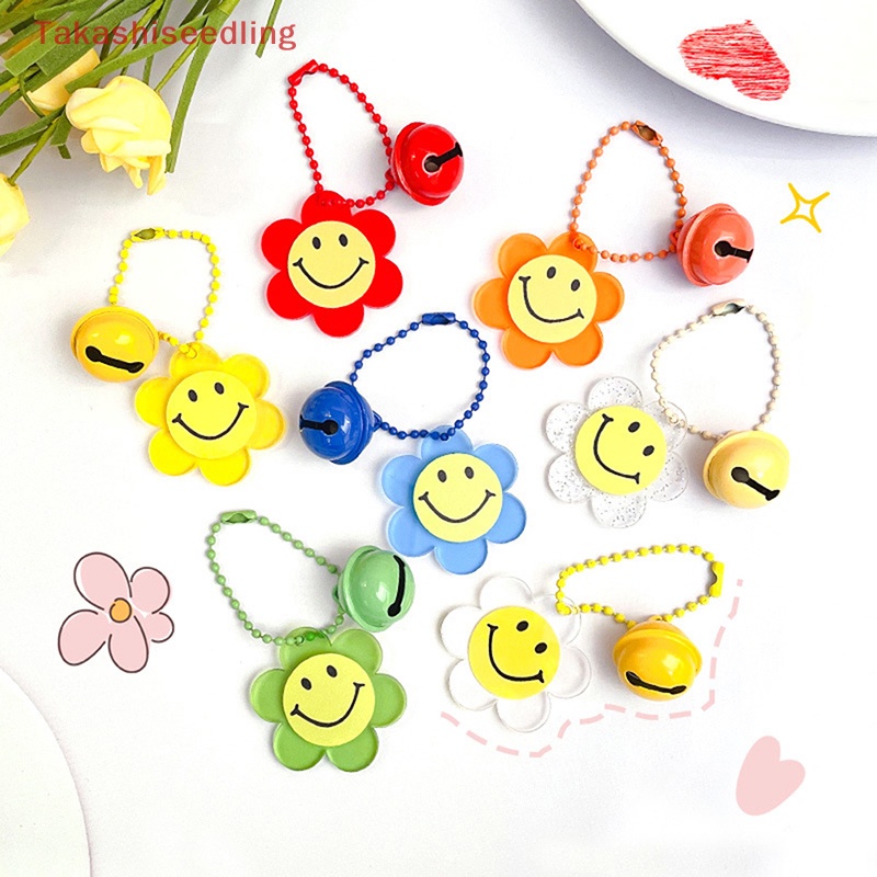 Móc Khóa Hình Hoa Hướng Dương Màu Sắc Ngọt Ngào Xinh Xắn