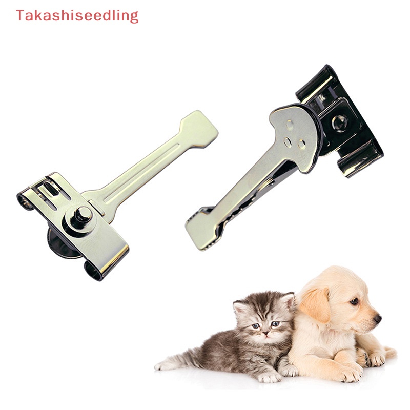 (Takashiseedling) Dụng Cụ Kẹp Điện Cực Bằng Kim Loại Cho Thú Cưng