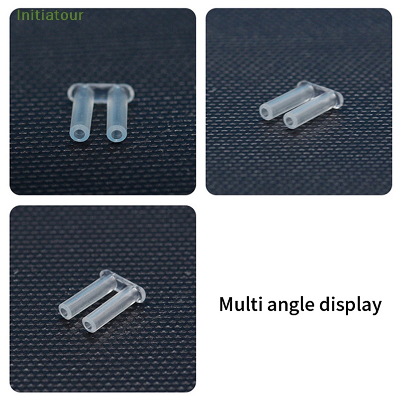 Set 100 Nút Cao Su Đôi Không Khung Cho Mắt Kính Không Khung