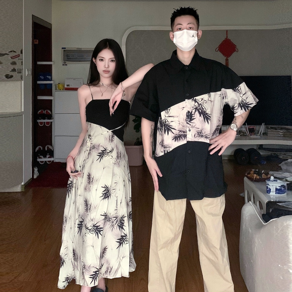 Đầm Hai Dây Phong Cách Trung Hoa Mới Cho Cặp Đôi 6.25