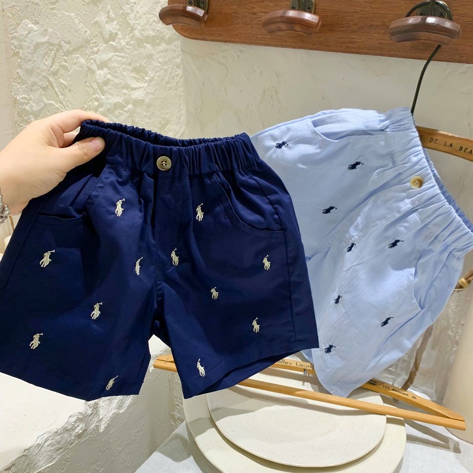 Quần Short Vải cotton Phong Cách Hàn Quốc Cho Bé Trai