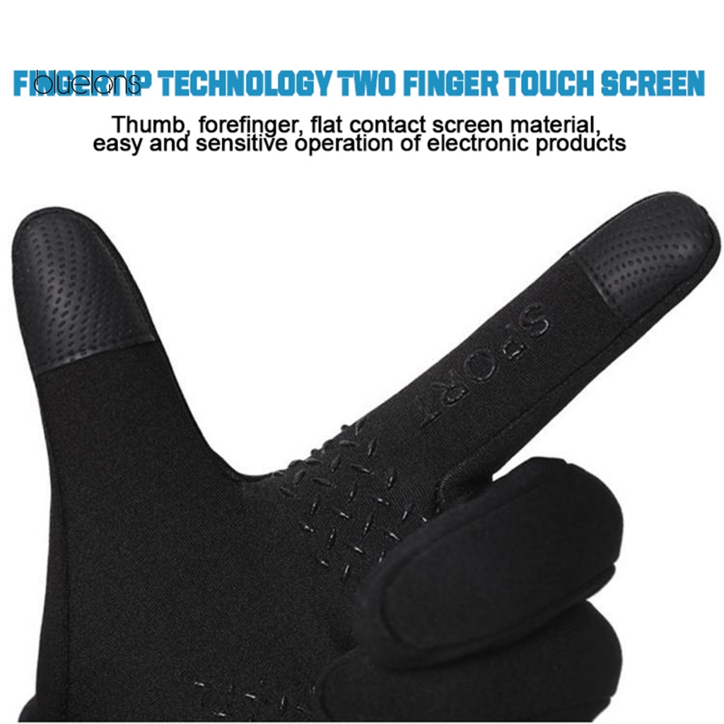 1 Đôi Găng Tay Giữ Ấm Chống Trượt Chống Thấm Nước Cho Nam