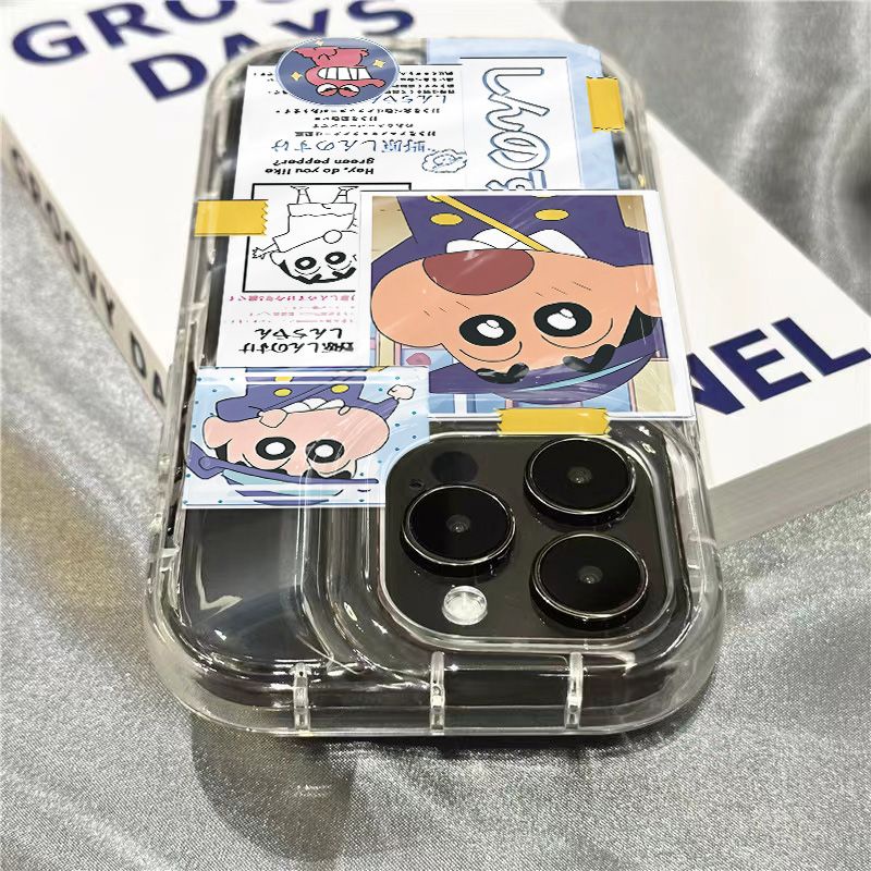 Ốp Điện Thoại Mềm Trong Suốt Họa Tiết Nhãn Hiệu Xiaoxin Dễ Thương Cho iPhone14promax 1312 / 11 7 / 8plus xr / sins DZSZ