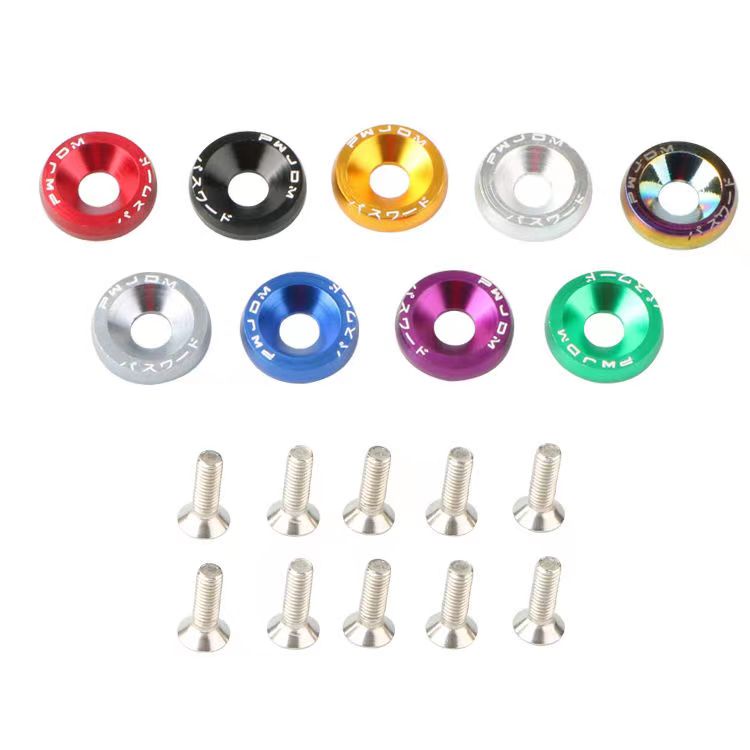 : 10pcs : ar : otorcycle : trang trí :crew : 6 : tyle :crew : asket : or : ar : odification : asket :crew : icense :late : rame :crew : trang trí