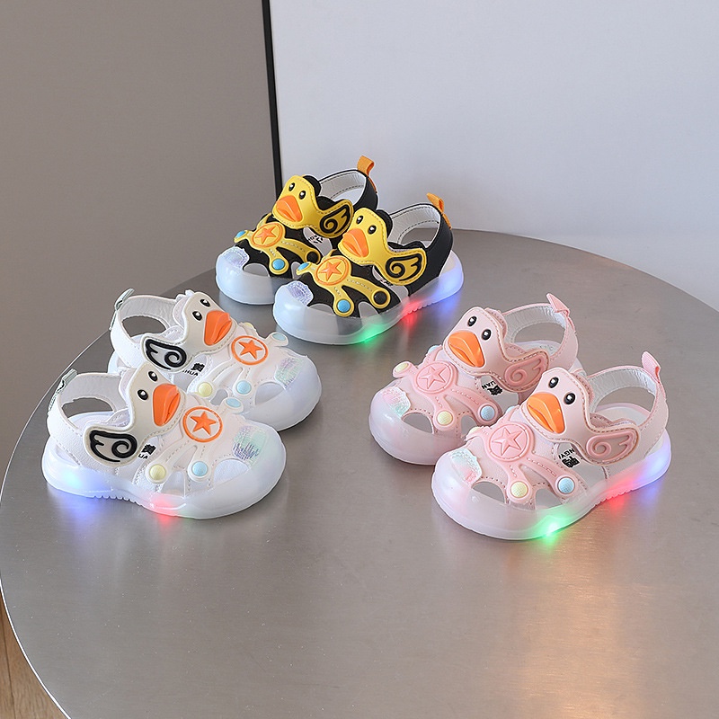 GIÀY XĂNG ĐAN CÓ ĐÈN ĐÁNG YÊU CHO BÉ TRAI BÉ GÁI 1-3 TUỔI. GIÀY CAO CẤP CHỐNG TRƠN CHO BÉ TẬP ĐI. BABY LINK