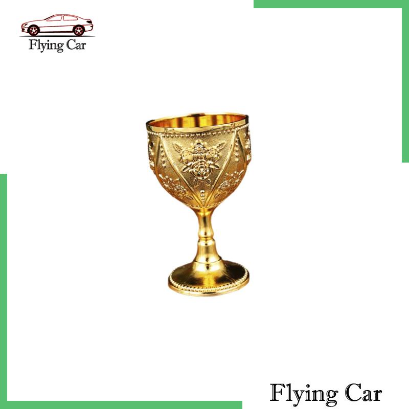 Cốc Uống Nước Mini 30ml Bằng Hợp Kim Phong Cách Châu Âu Cổ Điển