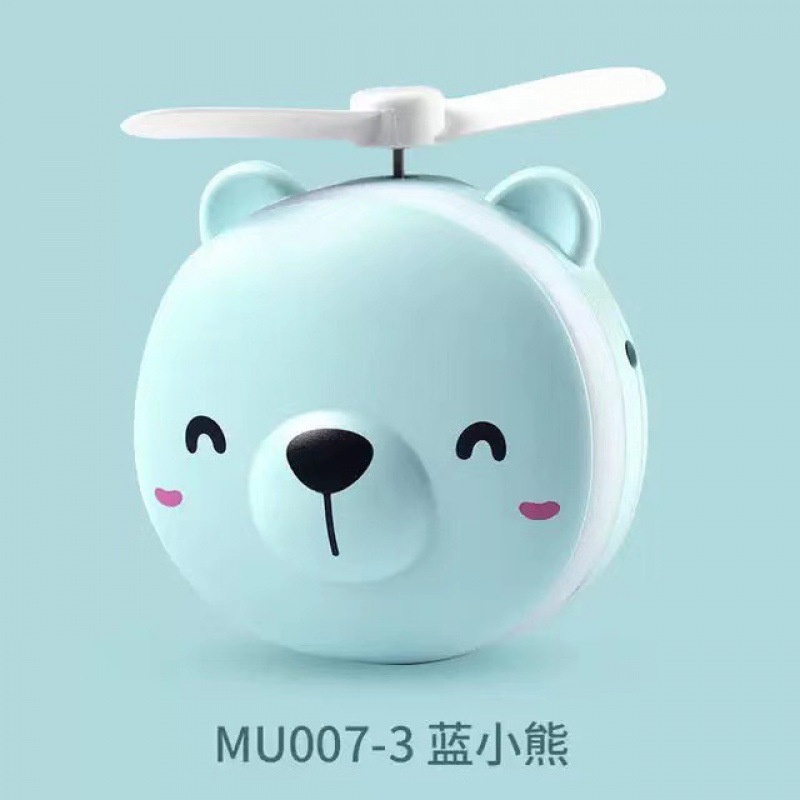 Quạt USB mini Cầm Tay Kèm Gương Trang Điểm Dễ Thương