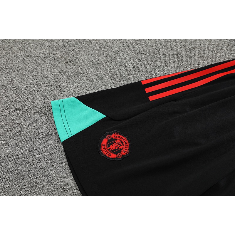 Áo Thun Ba Lỗ Màu Đen / Xanh Lá Đội Tuyển manchester united 2023 Phong Cách Thể Thao Cho Nam Size 23-24 Aa + +