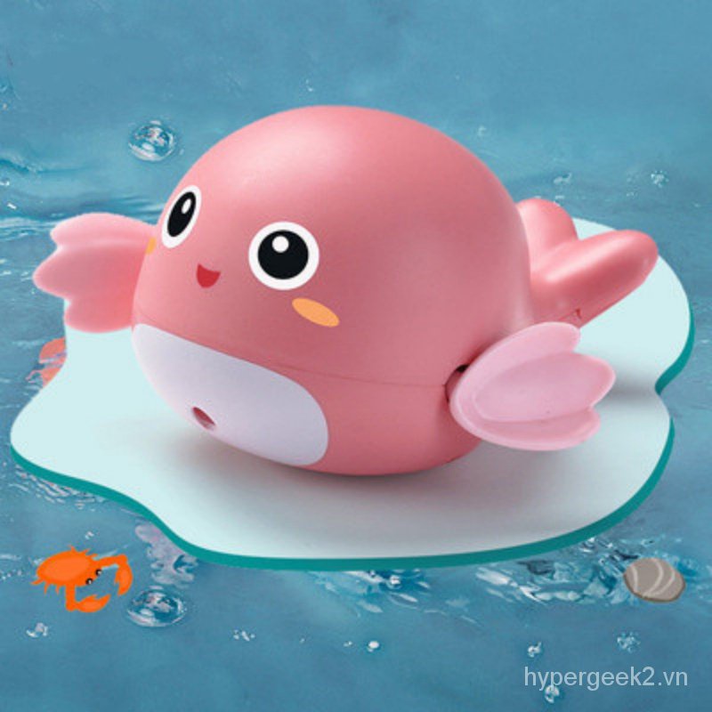 Đồ Chơi Lên Dây Cót Hình Rùa Hoạt Hình Dễ Thương Cho Bé Chơi Khi Tắm