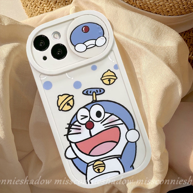 Ốp Điện Thoại TPU Mềm Họa Tiết Hoạt Hình Doraemon Cho IPhone XR 13 11 12 Pro Max X XS Max 7 8 Plus