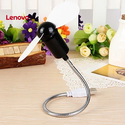 Quạt làm mát USB LENOVO sunflower mini dễ thương linh hoạt cho máy tính/ laptop