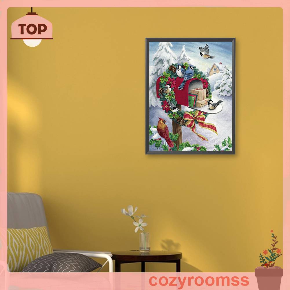 Tranh Đính Đá Kim Cương Toàn Bộ 5D DIY Hình Vẽ Nghệ Thuật Trang Trí Nhà Cửa