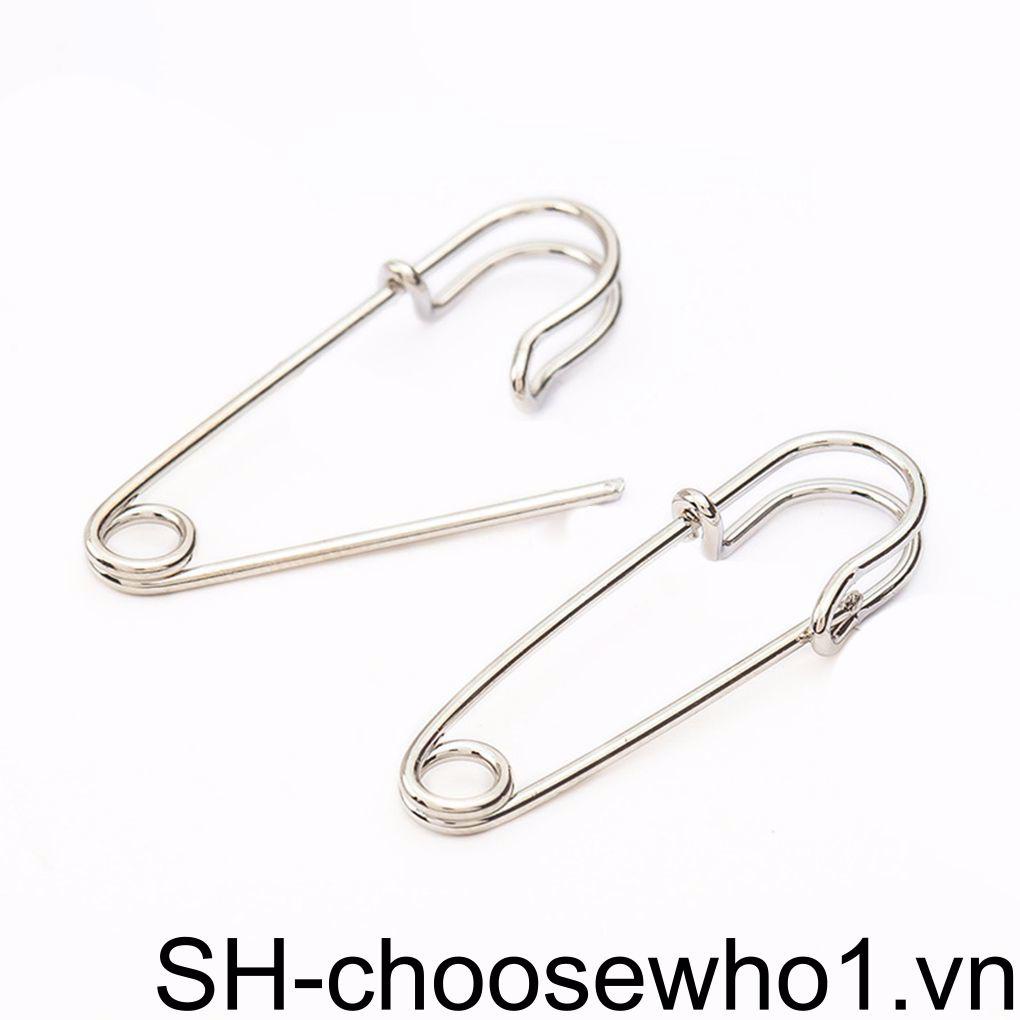 Khuyên Vành Tai Hình Kim Băng Phong Cách Punk Unisex