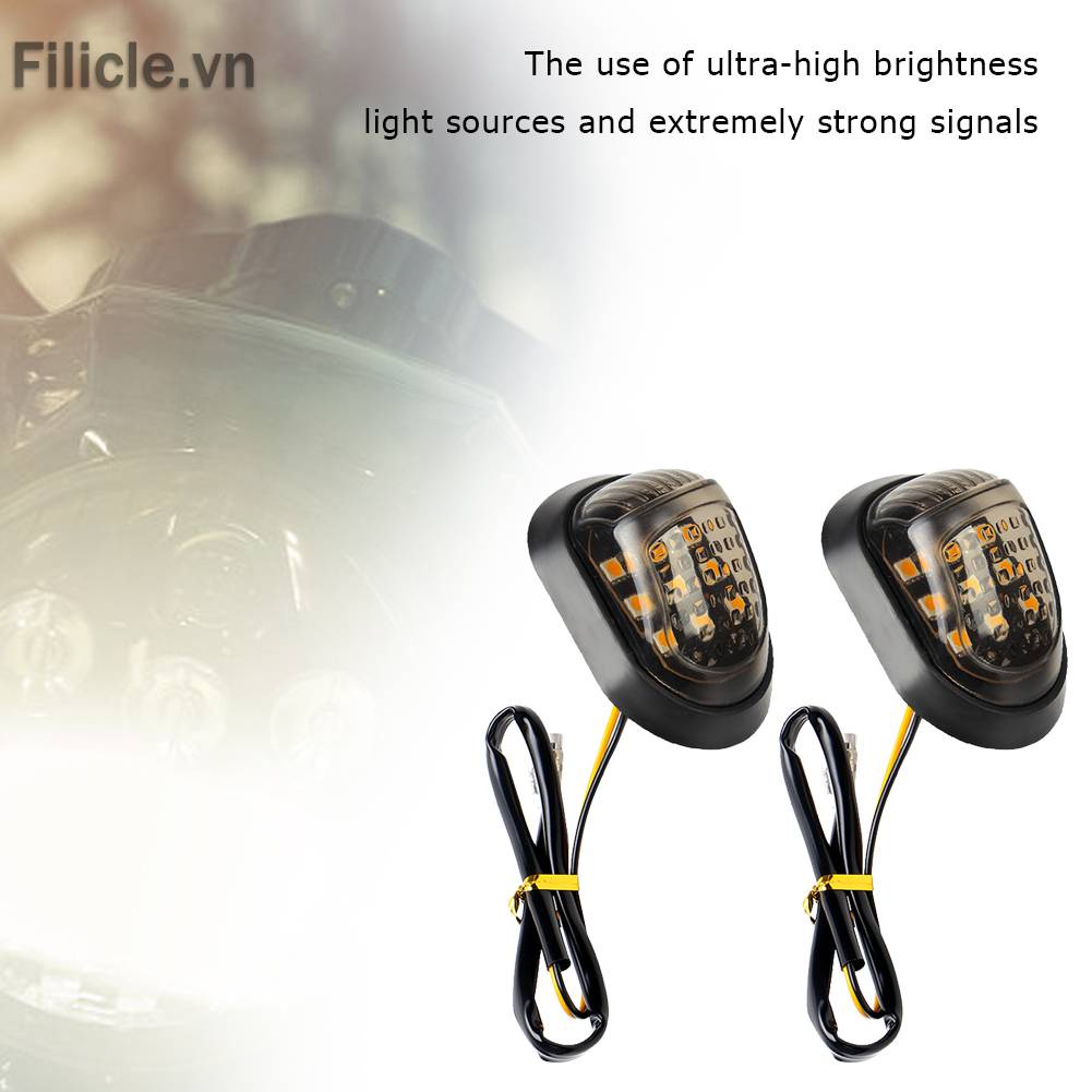 Cặp Đèn Xi Nhan 9LED Siêu Nhẹ Cho Xe Đạp