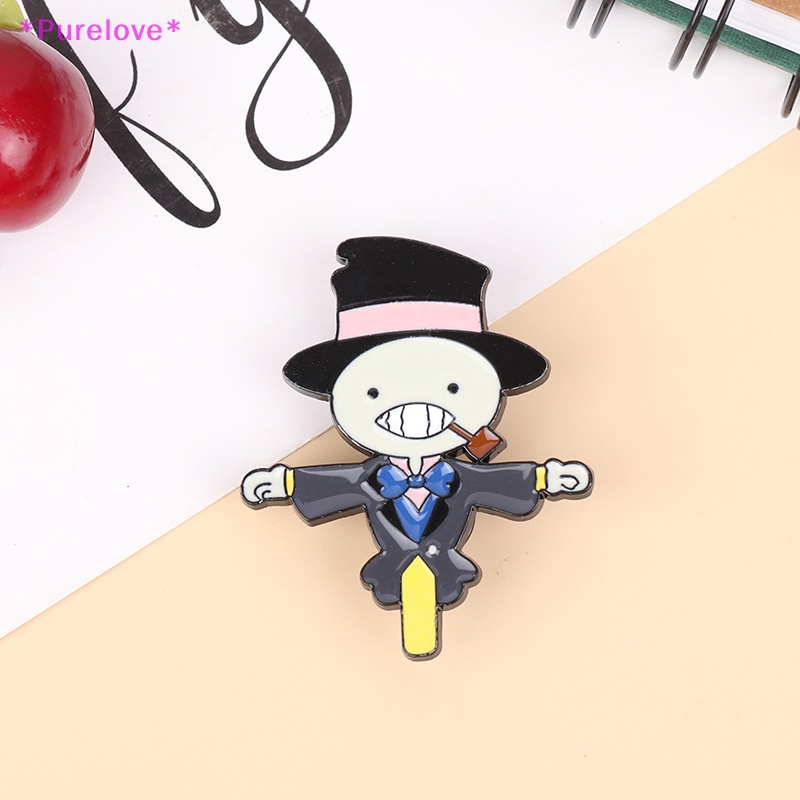 Ghim Cài Áo Kim Loại Hình Bù Nhìn Lâu Đài Scarecrow Prince Thời Trang Chất Lượng Cao Mới