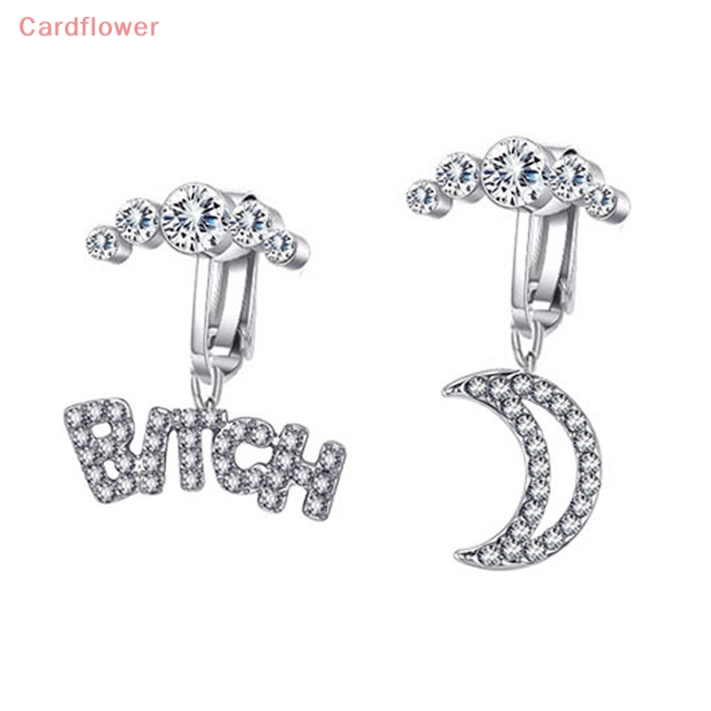 1 Khuyên Rốn Hình Trái Tim / Bướm Đính Đá Quyến Rũ Mới