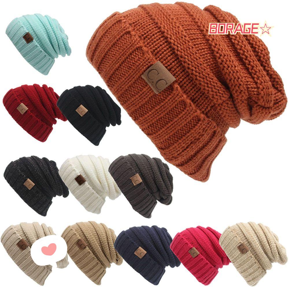 BORAG Mũ Len Dệt Kim Giữ Ấm Thiết Kế Mới Dành Cho Cả Nam Và Nữ