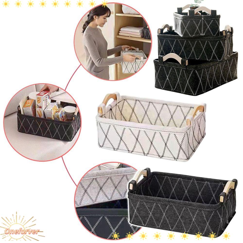 FOREVER Giỏ Đựng Đồ Phân Loại Bằng Vải Dệt Đa Ứng Dụng Sắp Xếp Gọn Gàng