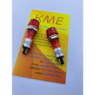 Đèn báo 24v ac/dc 10mm xd10-3 màu đỏ