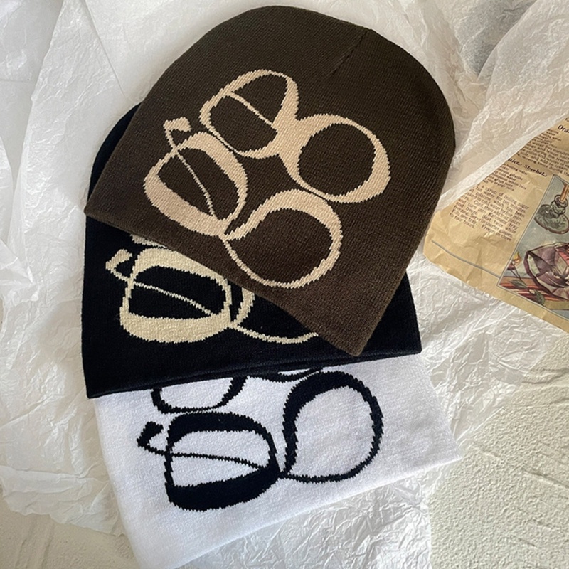 Mũ Beanie Dệt Kim Thủ Công Chống Gió Giữ Ấm Mùa Đông Có Thể Gấp Gọn Cho Người Lớn