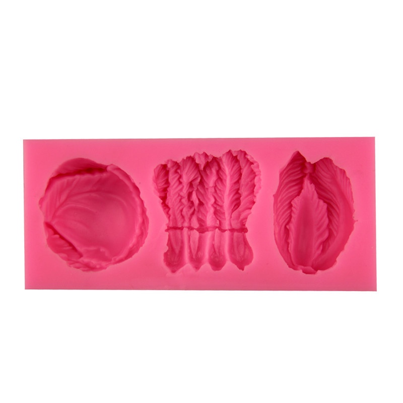 Khuôn silicone Làm Bánh DIY Hình Rau Củ Quả Trái Cây